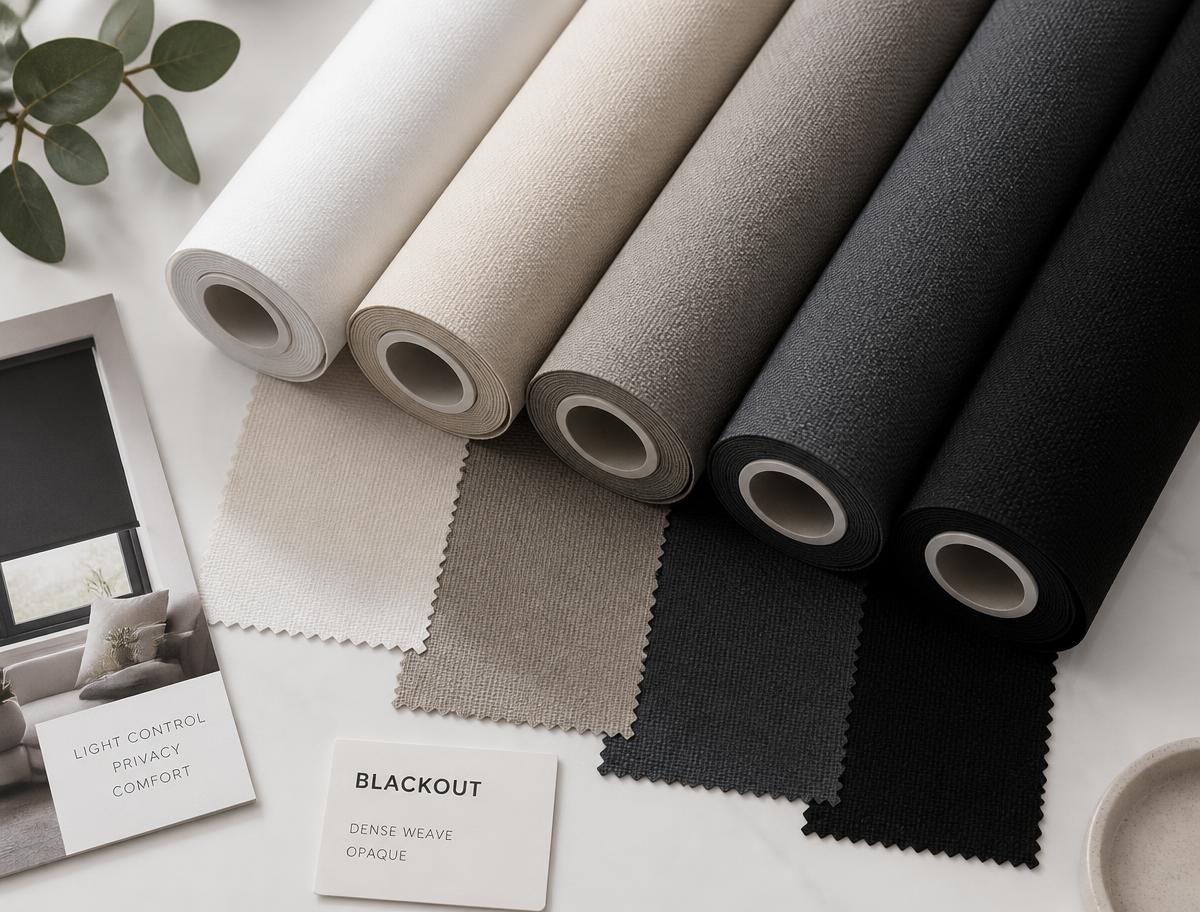 Curated selection of premium Vertilux shade fabrics at the DECOFACTORY BY G design center
